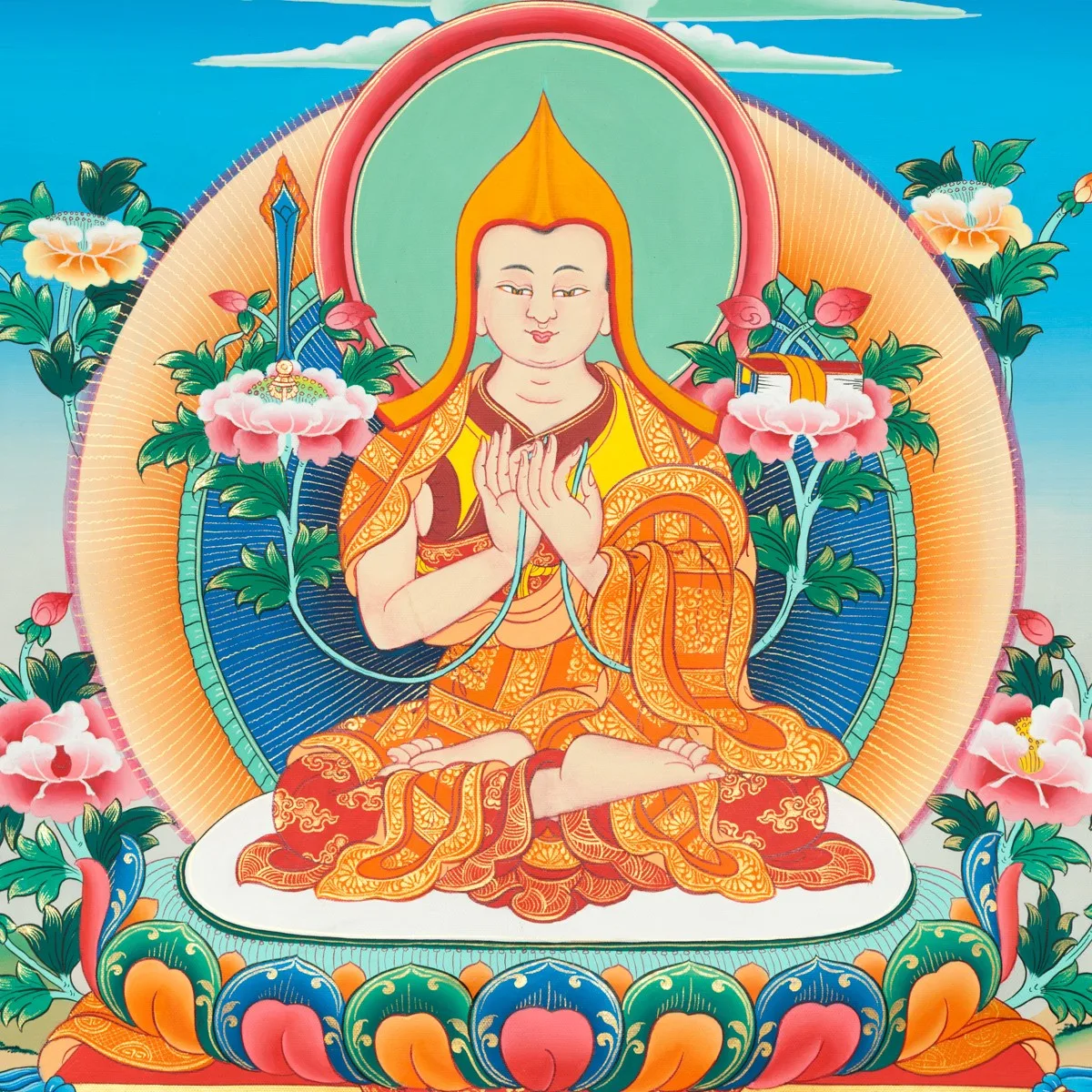 buddhist-thangka-lama-tsongkhapa-je-tsongkhapa-35-x-45-cm